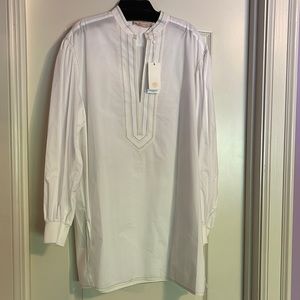 NWT Tory Burch Puffed Sleeve Tunic size L
